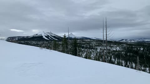 Near Summit Panorama – Central Oregon – Potato Hill Sno-Park – 4K