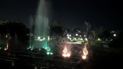 Dancing fountain