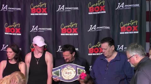 Country Box 22 Weigh-In (Orta vs Pena)