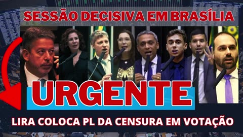 URGENTE VOTAÇÃO AO VIVO - PL 2630 ACOMPANHE