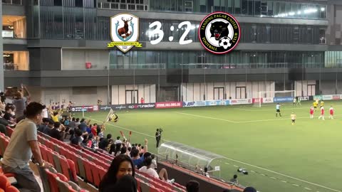 First time at a football game | Singapore Premier League match