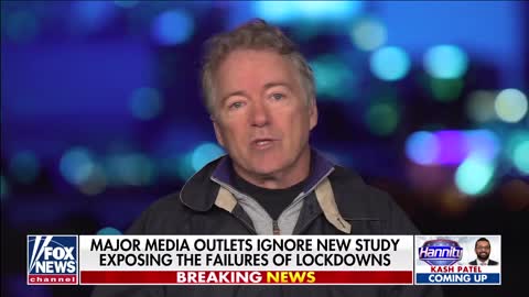 Rand Paul Reveals The Dirty Little 'Secret' Behind Mask Mandates