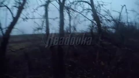 Real battle footage from a Go pro camera of a Ukrainian Nazi who captured his own death.