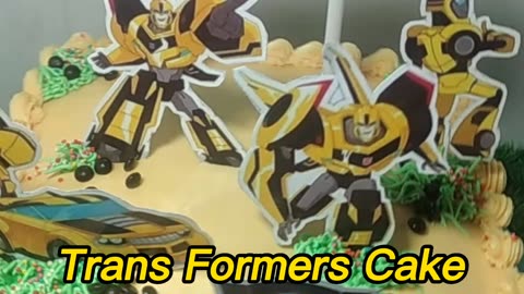 Trans Formers Cake