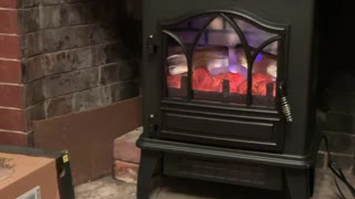 My Faux Fire Fireplace Tour ~ and other chat