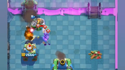 OP Goblin Gaint... Clash Royale..