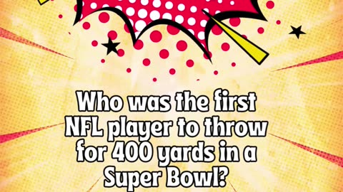 Are you a true NFL fan? Test your knowledge with some fun trivia questions!