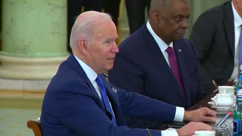 Joe Biden Compares Ukrainian Refugee Crisis in Poland to His Southern Border Crisis