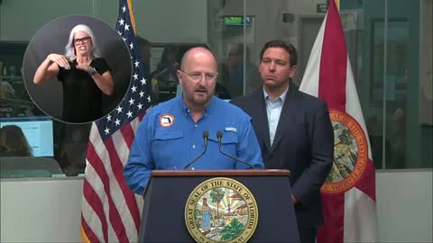 Florida Gov. Ron DeSantis gives an update on Hurricane Ian