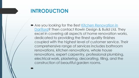 Get The Best Kitchen Renovation in Dartford.