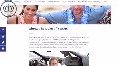 ***Prince Harry & Meghan Markle DEMOTED on Royal Website, Royals Strip Couple Individual Pages***