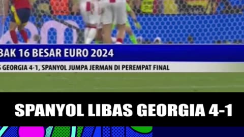 Spain 4-1 Georgia, euro 2024