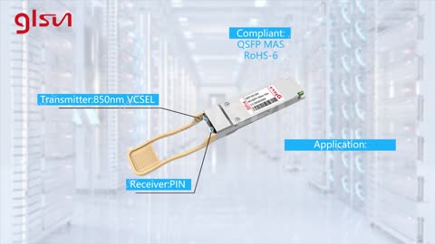 40G SR4 QSFP+ Optical Transceiver