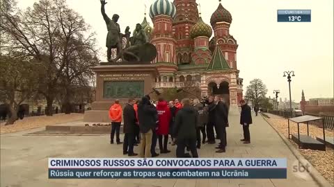 Criminosos russos são convocados para guerra na Ucrânia | SBT Brasil (04/11/22)