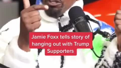 Jamie Fox on Trump Supporters