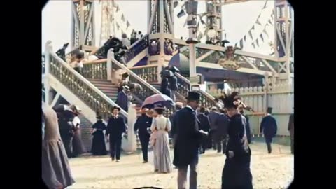 【Colourised】The 1890's ~ Amazing Rare Footage of Cities Around the World 【AI Restoration】