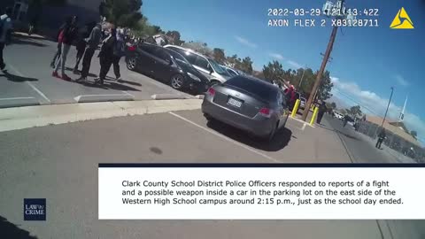 Bodycam Shows Police Shoot at Teens in Speeding Car at High School