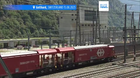 Gotthard rail tunnel linking Switzerland and Italy reopens on Monday year after crash