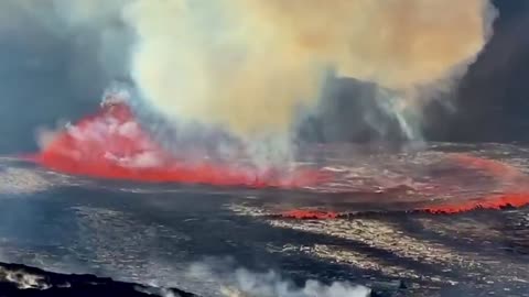 Kilauea volcano is currently erupting