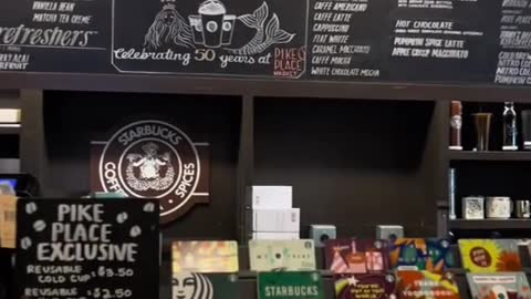 Visit the original Starbucks with me