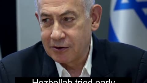 BREAKING: Israeli Prime Minister Netanyahu warns Nasrallah and Khamenei—