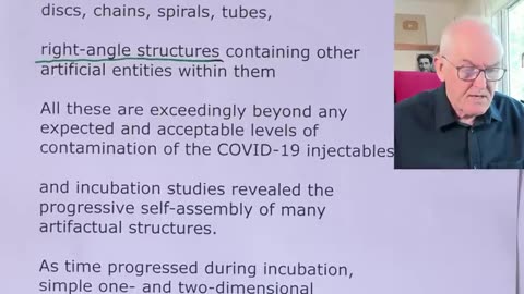 mRNA nanostructures in covid shot