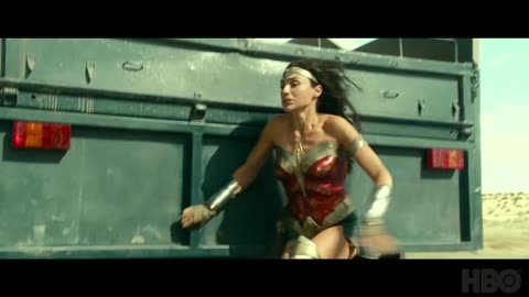 WONDER WOMAN 1984 Clip - Highway Fight (2024)