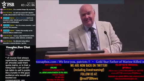 2020Liberty plays William Lane Craig clip and Dr. John Lennox lecture/|\