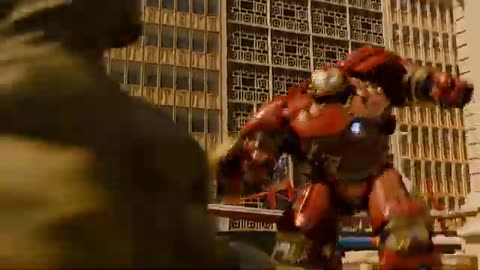 HULK-BUSTER BATTLE HULK VS IRONMAN FIGHT SCENE(Marval Avenger)