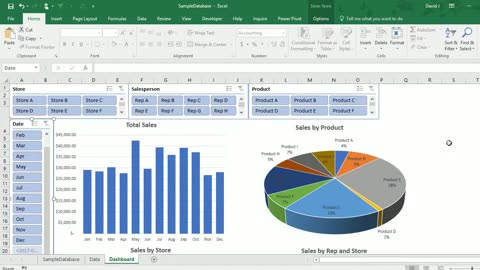 How to Create Dashboards in Excel