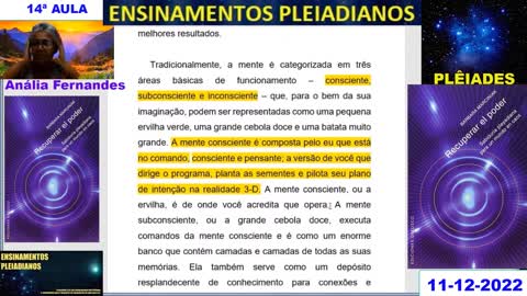 14ª Aula do Livro "Recuperar O Poder" Barbara Marciniak 11-12-2022. (H.Q.)