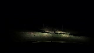 Intro to a night drive out of Dartmoor