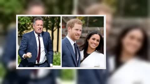 Piers Morgan scoffs at Meghan Markle and Prince Harry's award for 'heroic' royal e.x.i.t