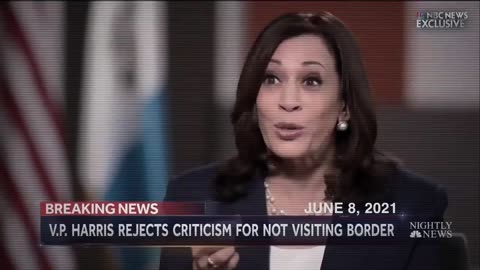 COMRADE KAMALA HARRIS WAS GIVEN ONE IMPORTANT JOB AS VICE PRESIDENT…