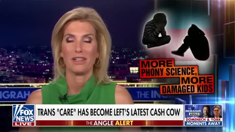 Ingraham The left uses our children as guinea pigs