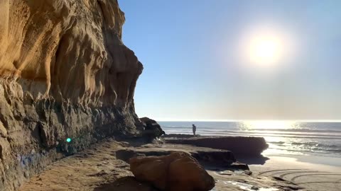 Blacks Beach in San Diego, California