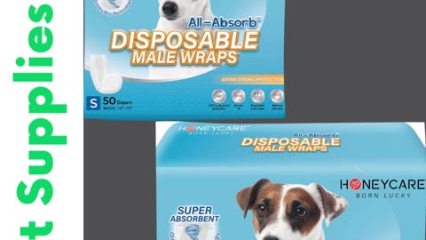 All-Absorb A26 Male Dog Wrap, 50 Count, Small | #gadgets | #shorts