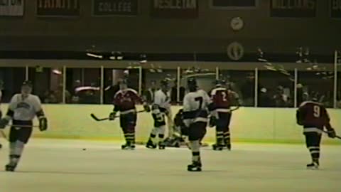 Amherst College Men's Hockey vs. New England College, November 1996