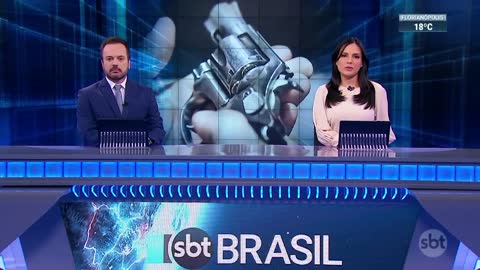 Homens são executados a tiros de fuzil em bar | SBT Brasil (26/05/22)