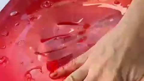 Playing with slime