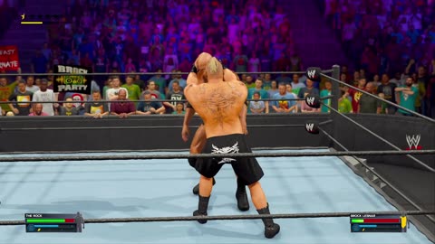 WWE 2K23 The Rock vs Brock Lesnar WWE Championship Match😲 Fight of Legends