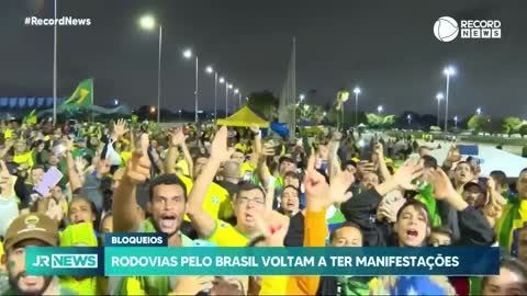 Rodovias pelo Brasil voltam a ter manifestações