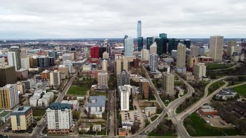 Canada City of Toronto_Drone View_Beauty of Toronto Canada