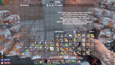 7 Days to Die - Died and Level 3 POI