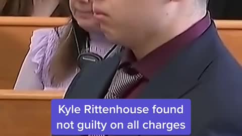 Kyle Rittenhouse found not guilty on all charges