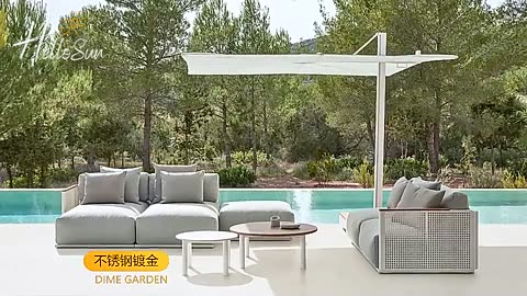 Ultimate Outdoor Metal Sofa Set for Garden Retreats