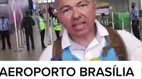 ÍNDIOS NO AEROPORTO DE BRASÍLIA 02-12-2022