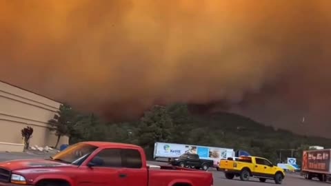 Forest Fire Happening In Ruidoso Of New Mexico | June 17, 2024