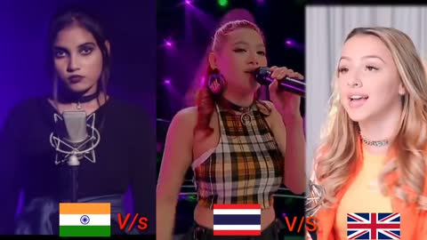 #takitaki #aish #emmaTaki taki english v/s hindi v/s Thailand. taki taki cover by emma v/s aish.