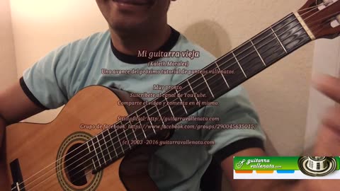 Mi guitarra vieja - Punteo-picadita - Kaleth Morales